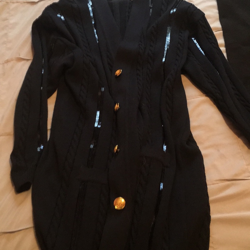 Escada sequined sweater